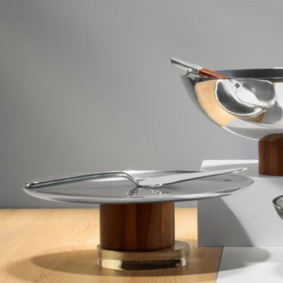 Pinnacle Cake Plate with Server - Exclusive