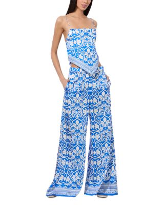 Keegan Pull On Wide Leg Pants