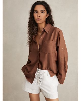 REISS - Reenie Silk Shirt