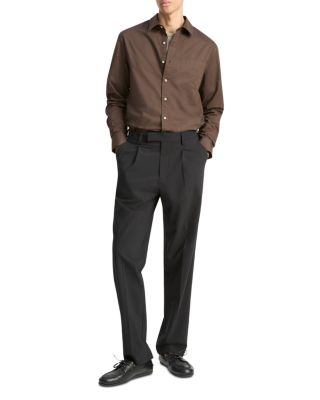 Poplin Button Front Shirt