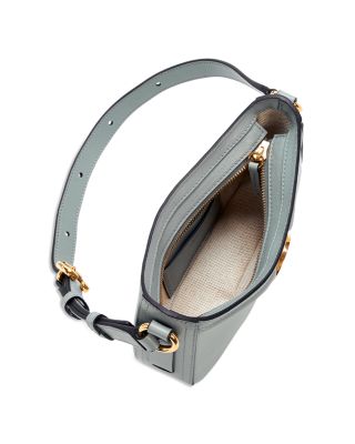 Medallion Mini Leather Shoulder Bag