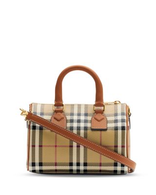 Mini Check Bowling Bag