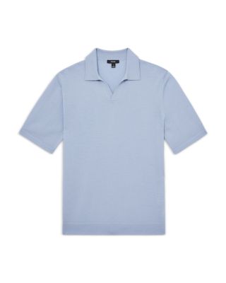 Duchie Merino Wool Open Collar Polo