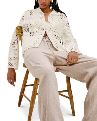 Patmos Open Knit Cardigan