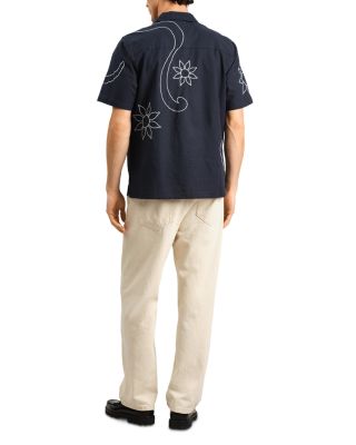 Didcot Embroidered Camp Shirt