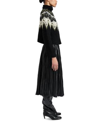 Lizzy Sweater in Textured Fair Isle