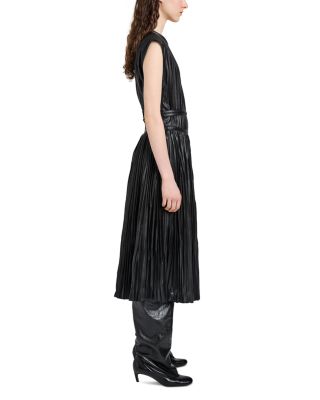 Rosalyn Skirt in Faux Leather