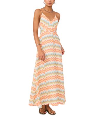 Chevron Maxi Dress