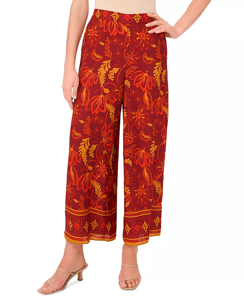 Vince Camuto Wide Leg Pull On Pants