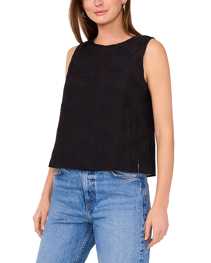 Vince Camuto Sleeveless Crewneck Blouse
