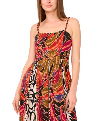 Inverse Pleat Maxi Dress