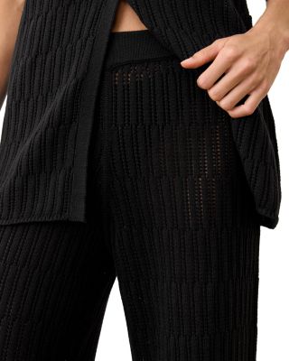 Ray Open Knit Sweater Pants