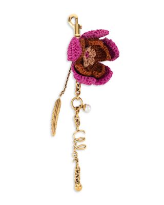 Crochet Flower Bag Charm