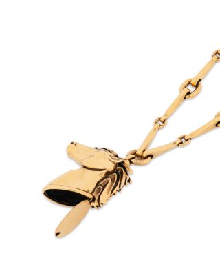 Horse Capsule Chain Necklace, 16"-18"