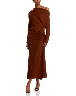 alc piper one shoulder dress A.l.c. Piper One-shoulder Dress