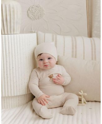 Unisex French Terry Footie Bear Collection - Baby