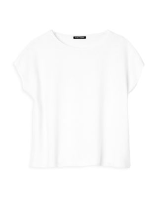 Boxy	Cap Sleeve Tee