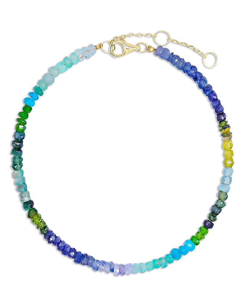 Shashi Natasha Multi-gemstone Beaded Bracelet In Multi