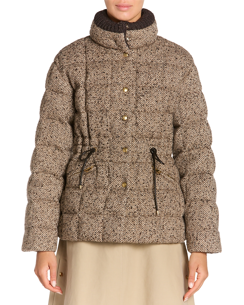 Moncler Antigony Jacket In Brown
