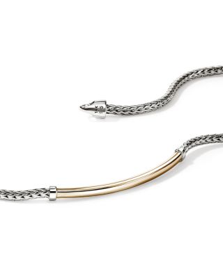Sterling Silver & 14K Yellow Gold JH Essentials Bracelet