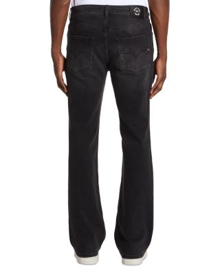 Straight Slouchy Fit Jeans in Black