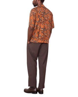 Eren Floral Print Camp Shirt