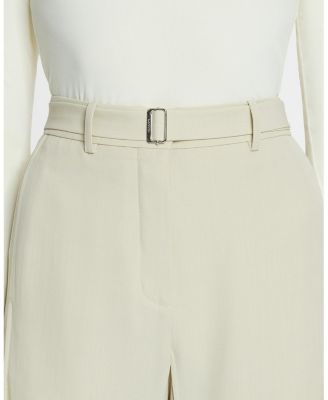 Tailored Wool-Blend Pants