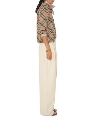 Salcombe Check Hooded Jacket