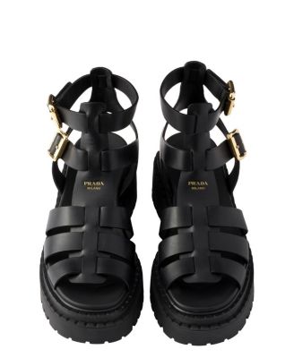  Women's Leather Sandals with Ankle Straps