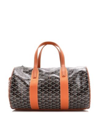 Pre-Owned Goyard - 40 Barrel Sport Duffle Bag Coated Canvas