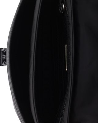 Re-Nylon and Saffiano Leather Shoulder Bag