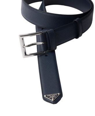  Saffiano Leather Belt