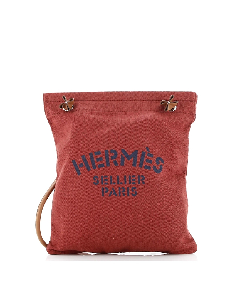 Pre-owned Pre-owned Hermes Hermes Mm Aline Bag Toile In Red