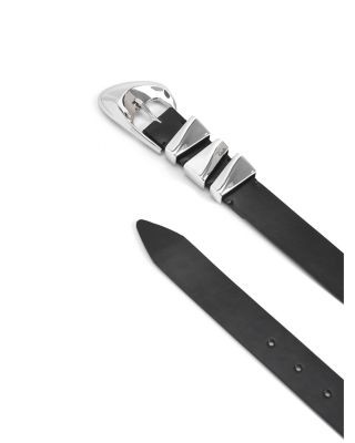 Women's Modern Western Leather Belt