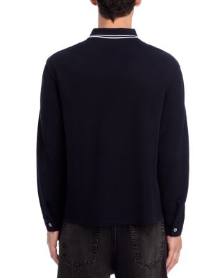 Pique Regular Fit Long Sleeve Polo Shirt  