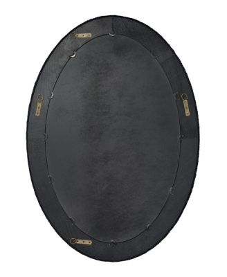  Club Cotton Rope Braided Oval Wall Mirror