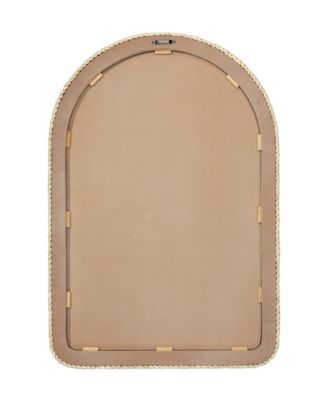  Grain Woven Corngrass Arch Wall Mirror