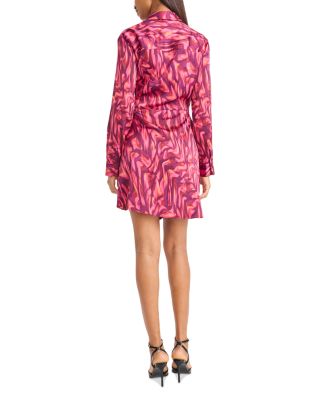 Side Tie Shirt Dress