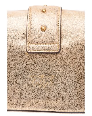 Love One Mini Slouchy Shiny Suede Bag