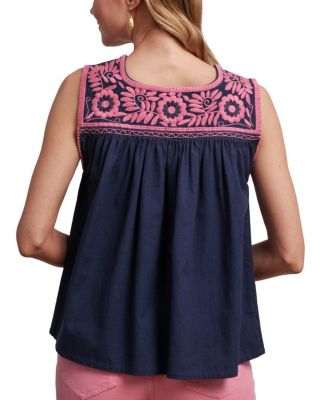 Jess Top Floral Embroidery