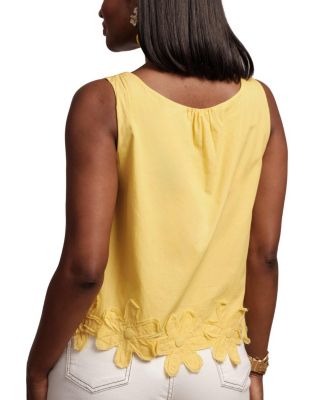 Zennia Flower Hem Tank