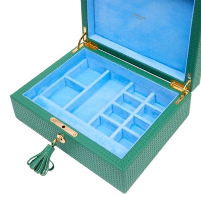 Charlotte Leather Jewelry Box