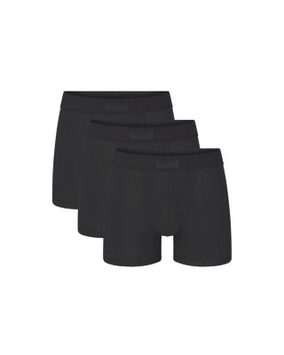 Skims Stretch Cotton 3 Boxer Briefs, 3-Pack