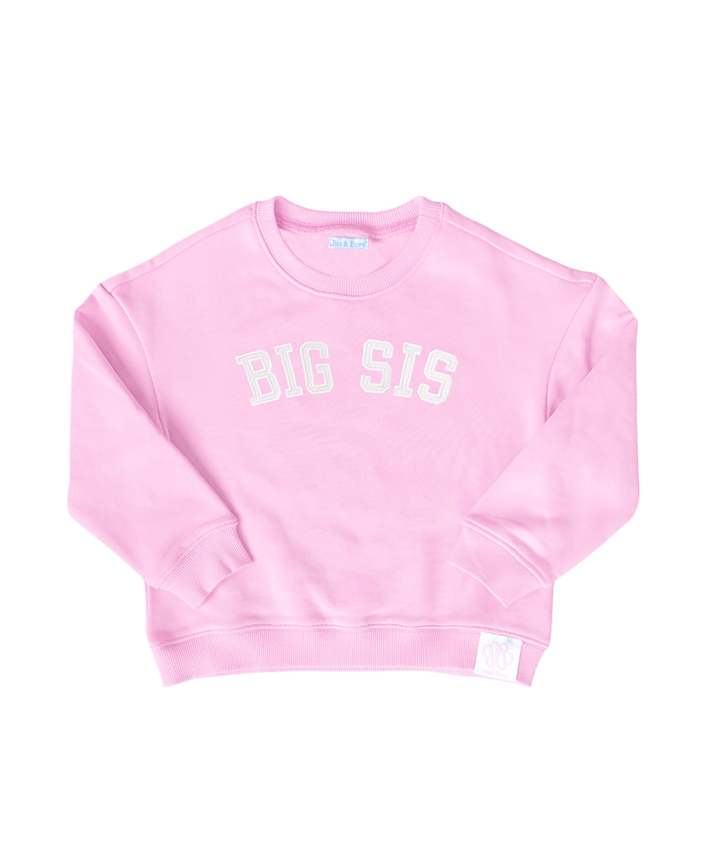 Bits & Bows Big Sis Crewneck Sweatshirt - Baby, Little Kid, Big Kid