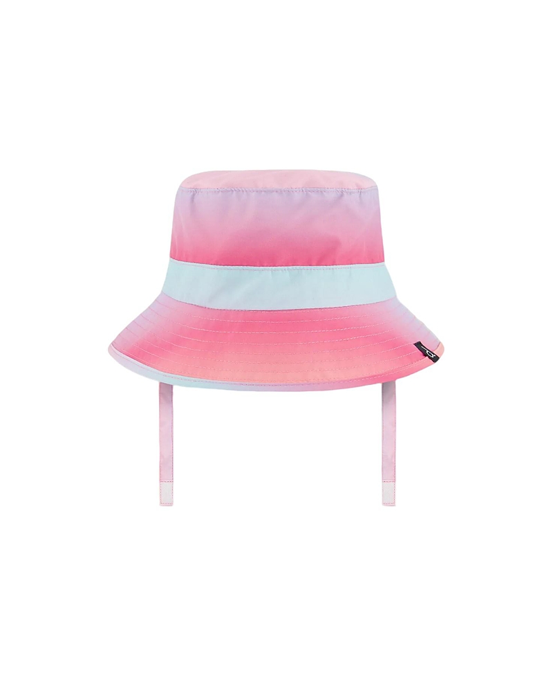 Deux Par Deux Girls' Printed Beach Sun Hat - Baby In Pink