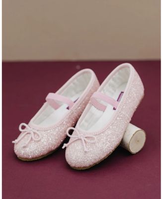 Girls' Victoria Glitter Flat - Baby, Toddler, Little Kid