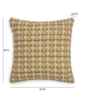 Harvest Printed Cotton 20 Inch Accent Cushion