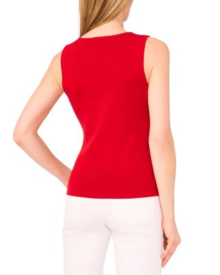  V Neck Sleeveless Top 
