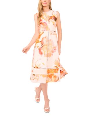 Ted Baker - Sleeveless Seam Detail Midi Dress