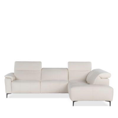 Portofino 2-Piece Leather Sectional